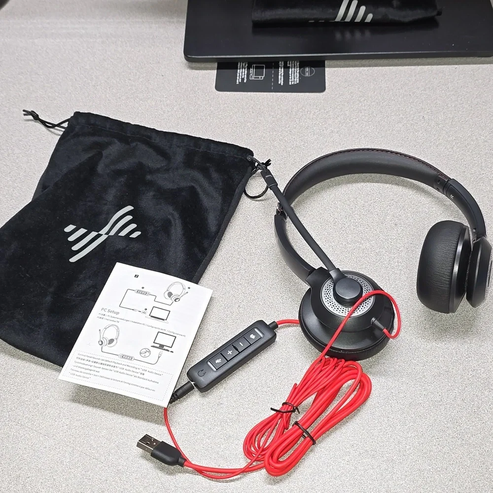 ( B2) Usb-powered dual headset